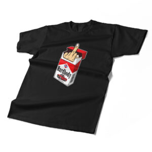 Marlboro Shirt Sizes S-3XL Black