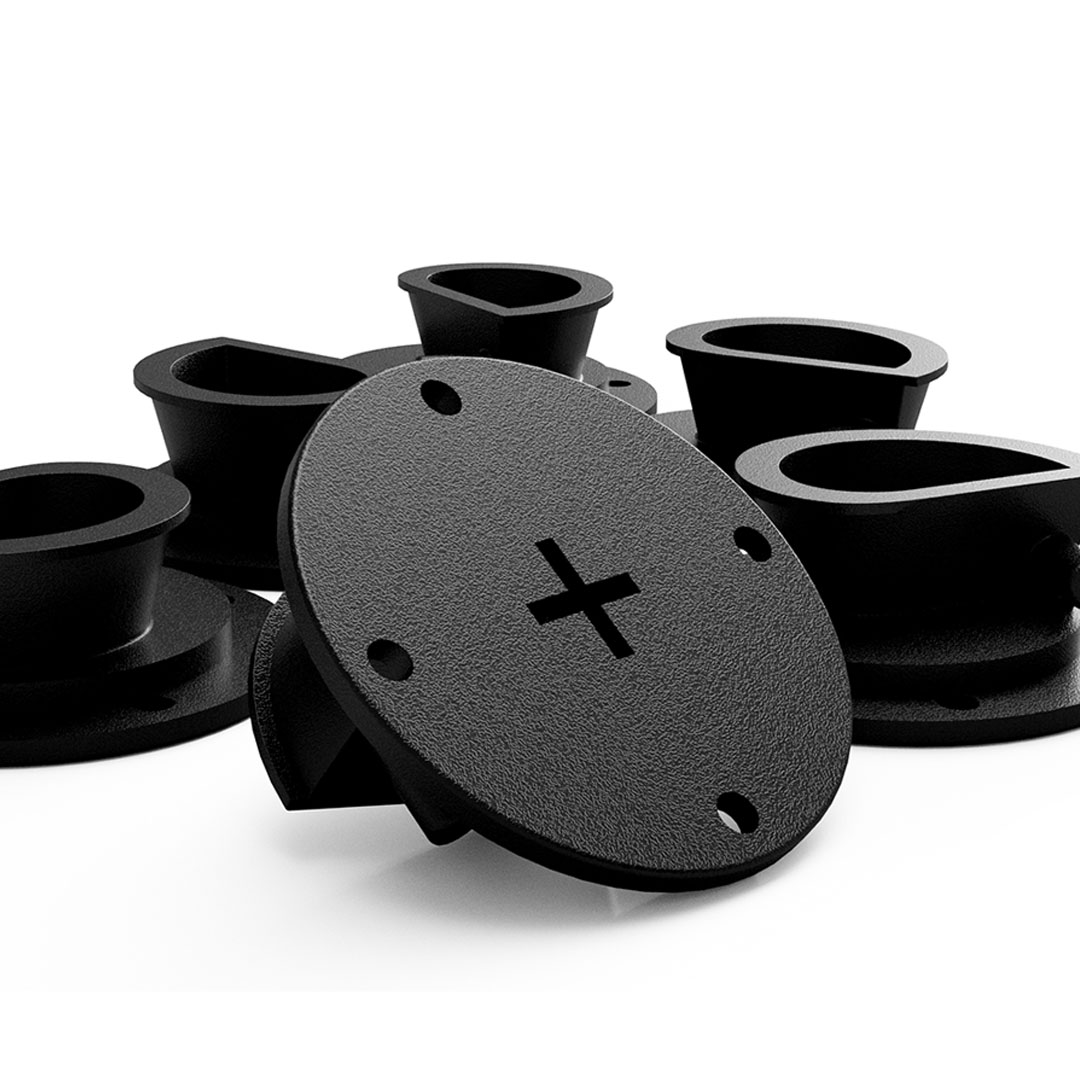 Nissan D21 Hardbody Bed Liner Plugs Set 3D